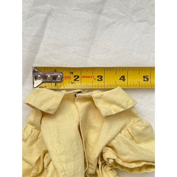 Adorable Vintage Yellow Doll Dress - Picture 7 of 7